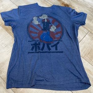 VINTAGE Popeye Rising Sun T-shirt